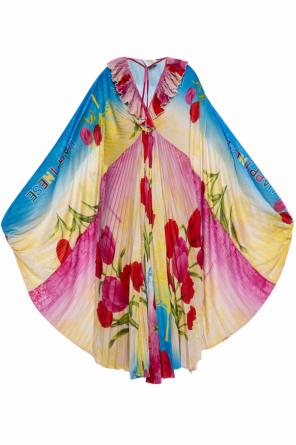 Floral motif dress with pleats, zdjęcie 1 Floral motif dress with pleats od Vetements